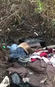 Dead body in the Trash