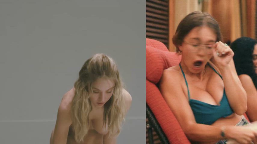 Sydney Sweeney (4K Split-Screen)