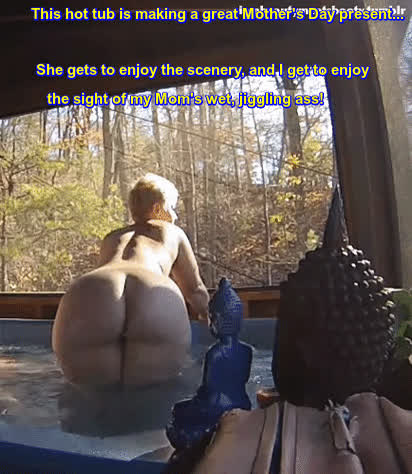 bbw big ass caption jiggling milf mom taboo clip