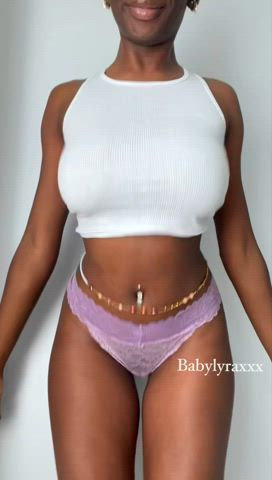 big tits boobs bouncing tits ebony huge tits nsfw natural tits onlyfans tease clip