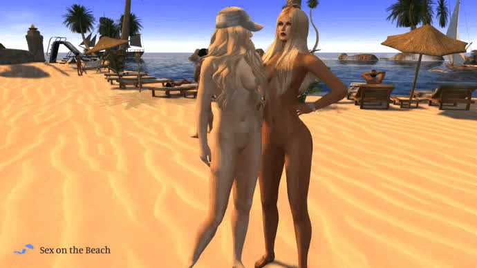 Virtual hot babes in Second Life from 2017
