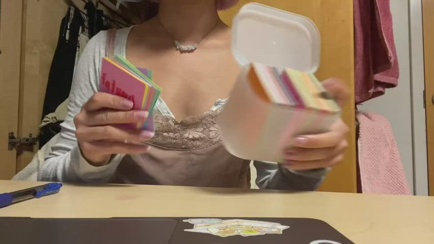 Making flash cards:3