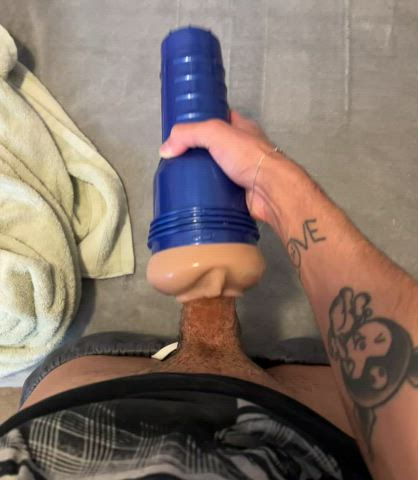 cock cum fleshlight clip