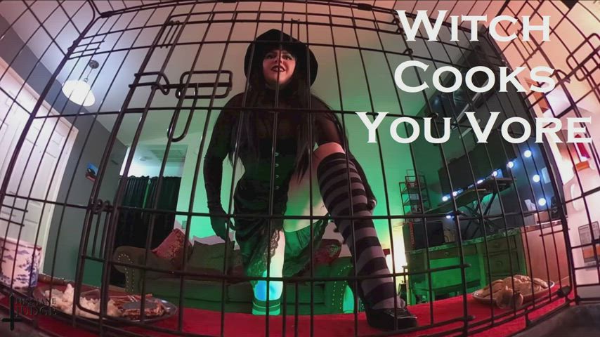 Witch Cooks You Vore VR 360- Get in my cauldron in this new [VID] or sext the evil