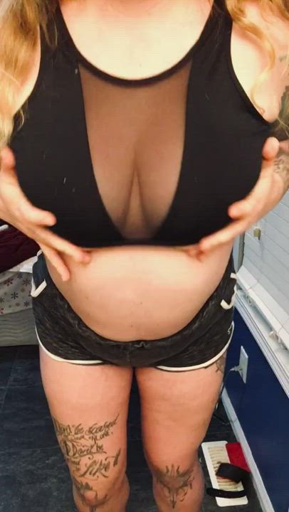The thought of you sucking my nipples makes me wet.