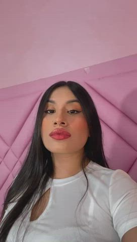 Big Tits Latina Lips Long Hair Model Piercing Tongue Fetish Webcam Wet Pussy clip