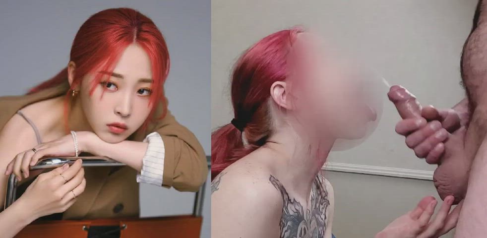 asian cum in mouth cumshot korean redhead split screen porn clip