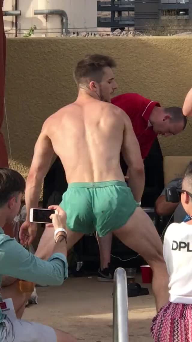 Gay Porn Star Donte Thick at Phoenix Forum 2018 Pool Party