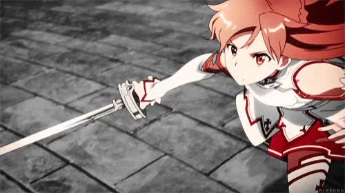 asuna running