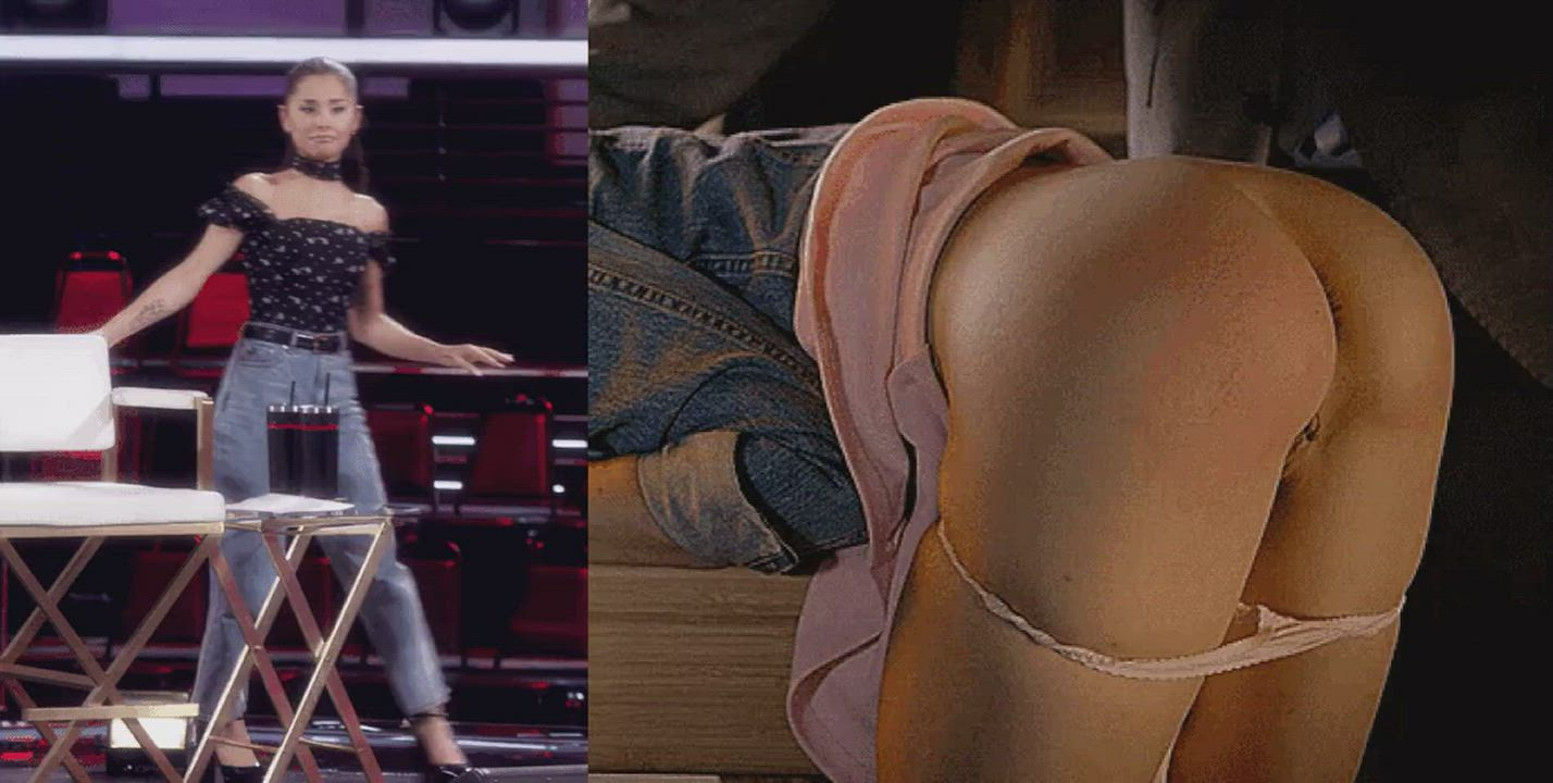 Ariana Grande Ass Fake Boobs clip