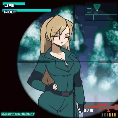 Sniper Wolf - High pressure distraction tac-tits (Scruffmuhgruff) [Metal Gear Solid]