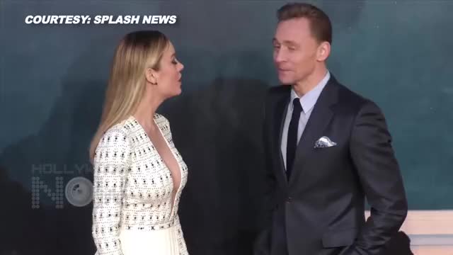 Brie Larson's PDA At Kong Skull Island Premiere In London