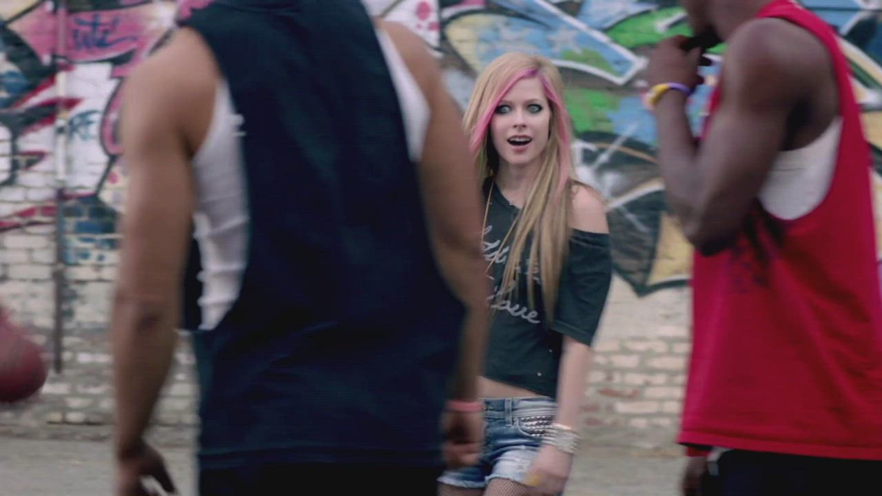 Avril Lavigne Canadian Sport clip