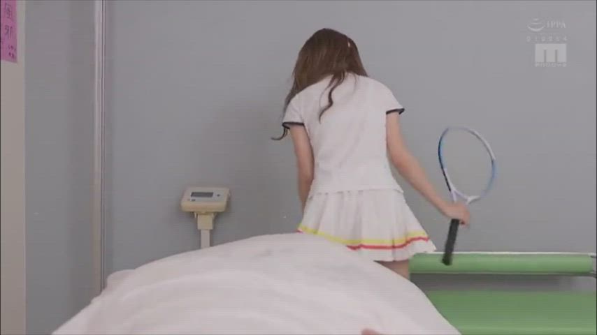 Asian JAV Japanese Schoolgirl Skirt Sport Stockings Upskirt clip
