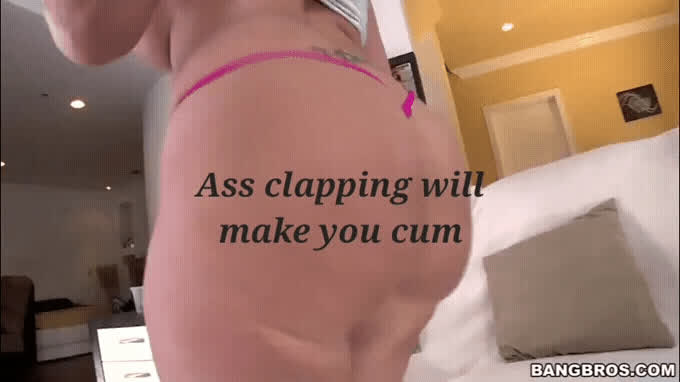 Do not jack your cock to pawg ass clapping or you will lose!