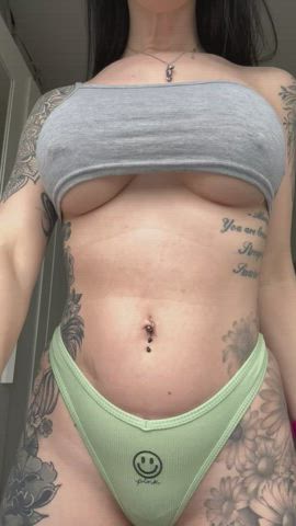 big tits boobs milf nipple nipple piercing onlyfans tits clip