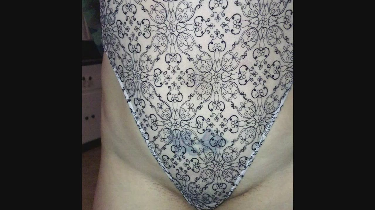 I showed my man my thong I had on hoping it would lead to getting fucked, he slid