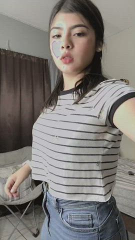 amateur ass dancing jeans teen tiktok clip