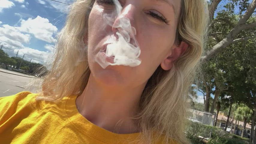 fetish milf smoking clip
