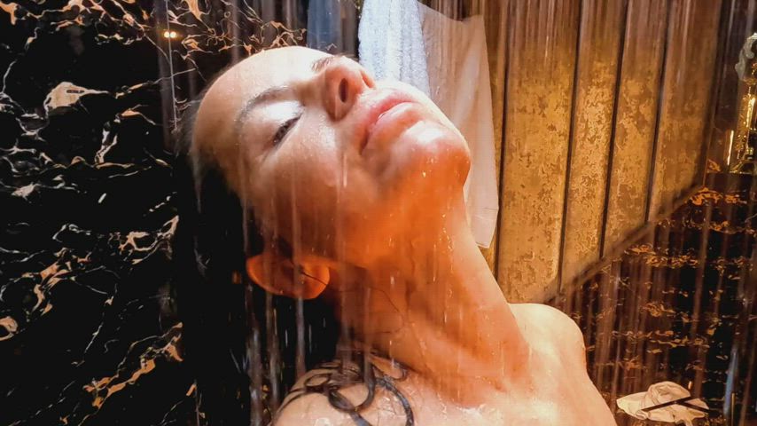 amica bentley brunette fansly homemade milf onlyfans pornstar shower solo wet clip