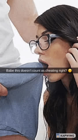 No touching = No cheating rite?