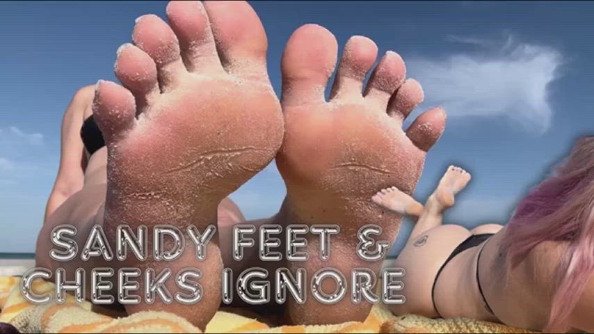 ass beach big tits bikini brat dirty feet femdom findom foot fetish goddess clip