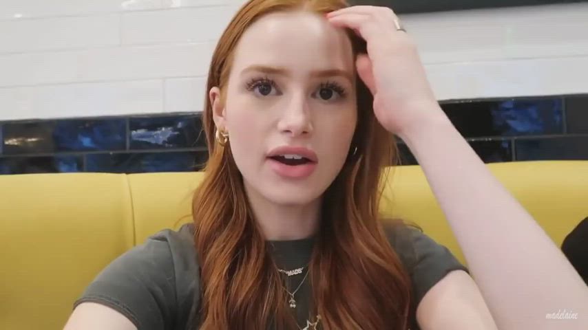 Celebrity Lips Madelaine Petsch Redhead clip