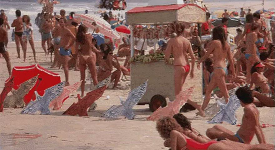 Beach Demi Moore Topless clip