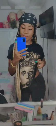 Ebony Latina Model Webcam clip