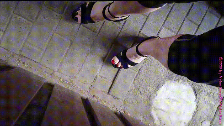 crossdressing foot fetish high heels clip