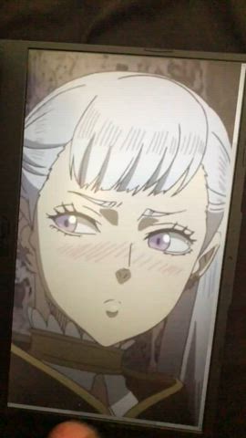 My comeback is me giving Noelle a cum face.