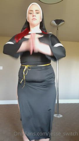 bbw big ass nun onlyfans twerking clip