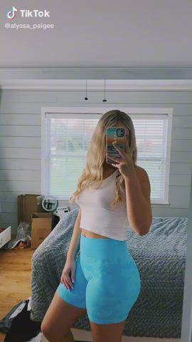 Newest TikTok showing some ass