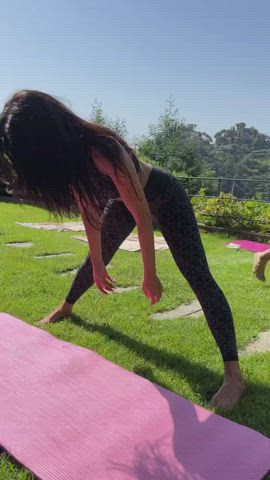 Ass Yoga Yoga Pants clip
