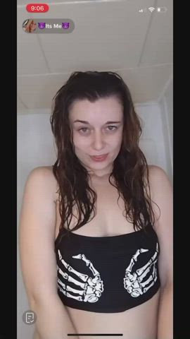 flashing nipple nipples nipslip tiktok tits clip