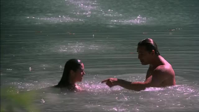 Jennifer Connelly - The Hot Spot (1990) - beach bikini, part 1 (full sequence)