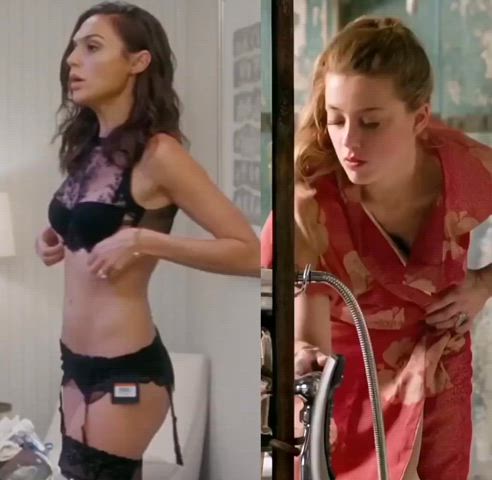 Who gets you harder? Gal Gadot or Amber Heard