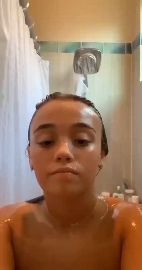 boobs petite shower teen teens tiktok clip