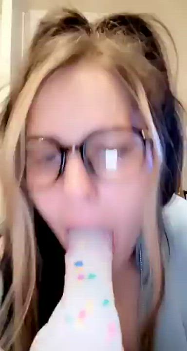 Blowjob Dildo Glasses clip