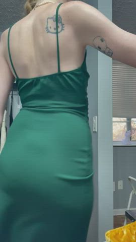 blonde dancing dress clip