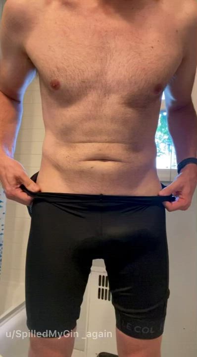 Ever wonder whats under cycling shorts? [49]