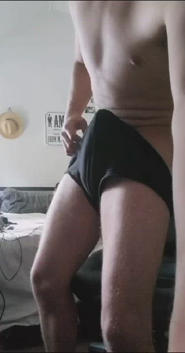 Big Dick Underwear Undressing clip
