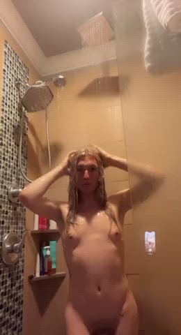 Shower Trans Trans Woman clip