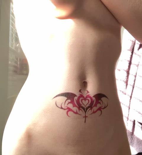 Womb tattoo means breed me please (ftm femboy but there shouldn’t be too much besides