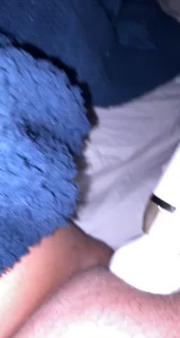 BBW Chubby Magic Wand Masturbating Pussy Squirt Squirting clip