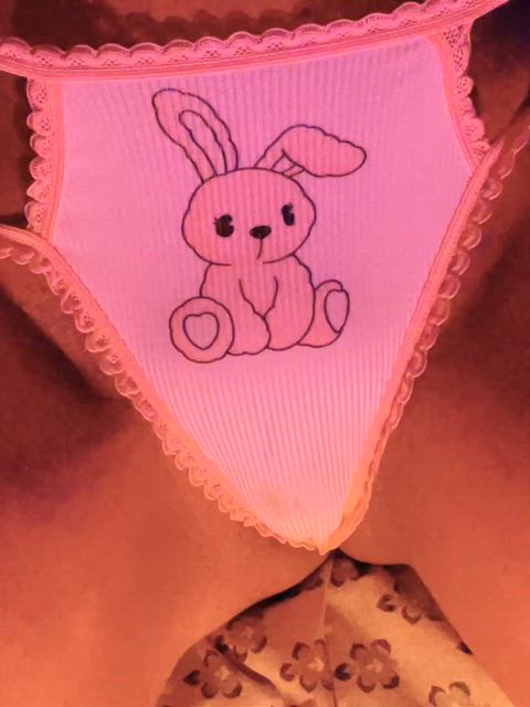 In my cute Bunni undies :3