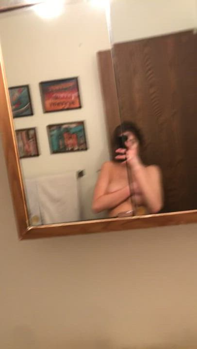 Woke Up With My Tits Looking Real Busty, Had To Show My Daddies