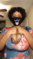 Bouncing Tits Ebony Huge Tits Titty Drop clip