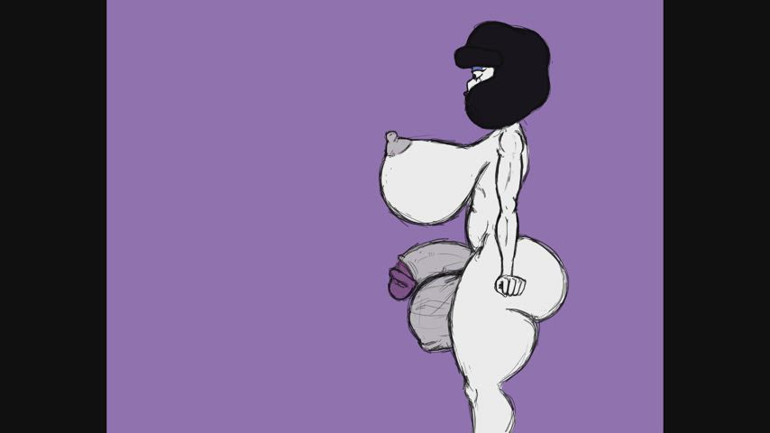 animation erection futanari clip