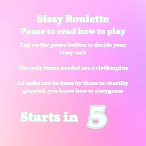 Sissy Task Roulette